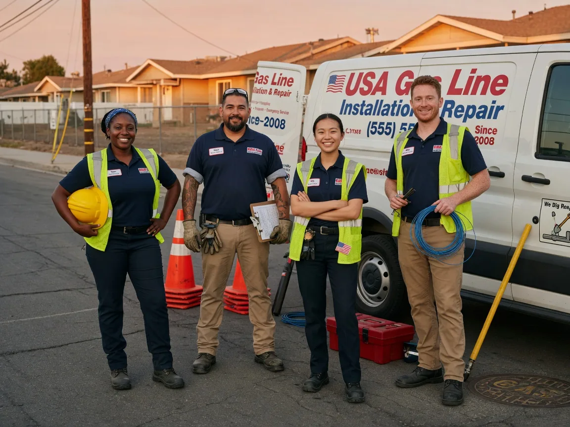 Gas Line Installation company in Goodrich, ND